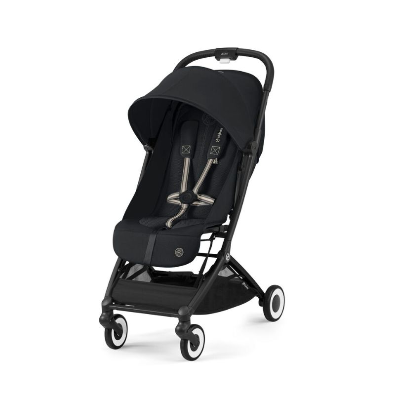 Cybex Orfeo Ελαφρύ Βρεφικό Καρότσι 2024 BLK Magic Black | black