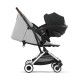 Cybex Orfeo Ελαφρύ Βρεφικό Καρότσι SLV Fog Grey | light grey