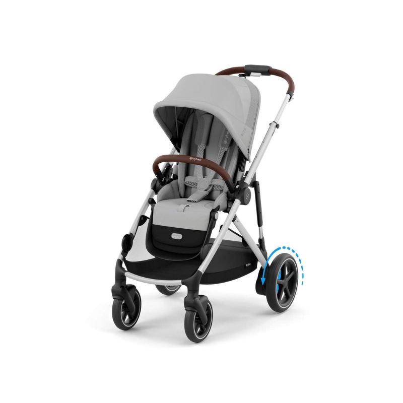 Cybex e-Gazelle S Βρεφικό Σύστημα Μεταφοράς SLV Stone Grey | mid grey