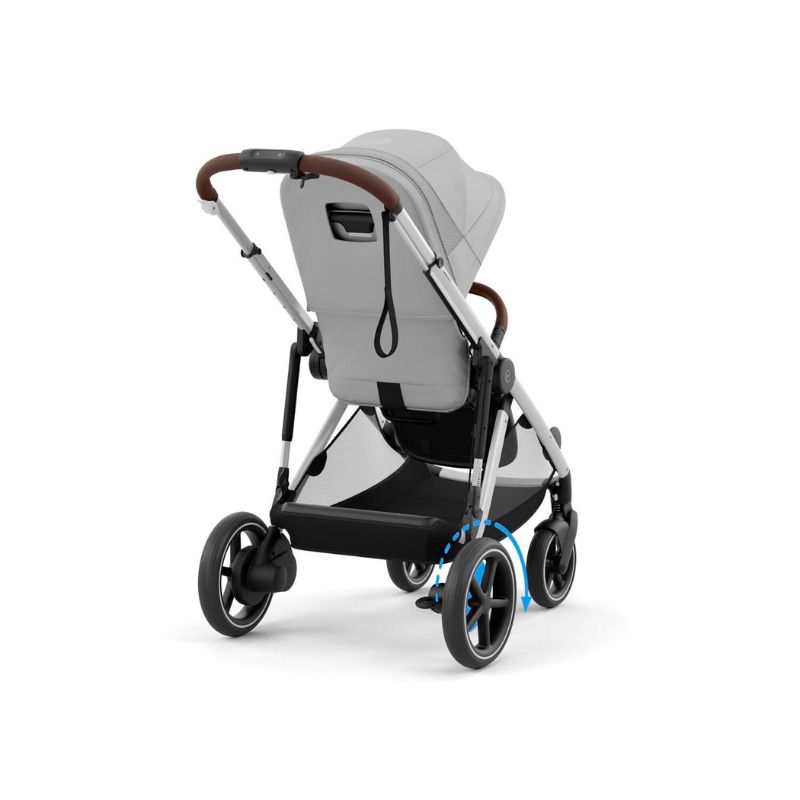 Cybex e-Gazelle S Βρεφικό Σύστημα Μεταφοράς SLV Stone Grey | mid grey