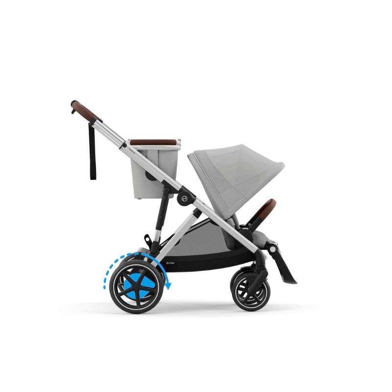Cybex e-Gazelle S Βρεφικό Σύστημα Μεταφοράς SLV Stone Grey | mid grey
