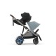 Cybex e-Gazelle S TPE Βρεφικό Καρότσι Διδύμων Stormy Blue | light blue