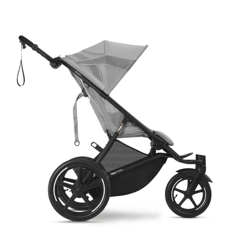 Cybex Avi Spin Βρεφικό Καρότσι BLK Fog Grey | light grey