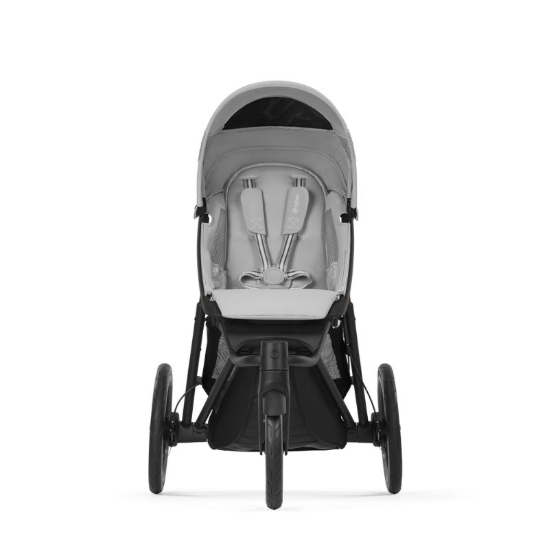 Cybex Avi Spin Βρεφικό Καρότσι BLK Fog Grey | light grey