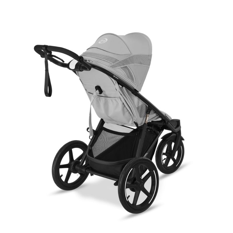 Cybex Avi Spin Βρεφικό Καρότσι BLK Fog Grey | light grey