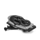 Cybex Avi Spin Βρεφικό Καρότσι BLK Fog Grey | light grey