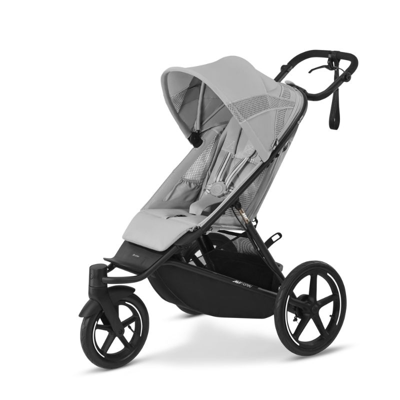 Cybex Avi Spin Βρεφικό Καρότσι BLK Fog Grey | light grey