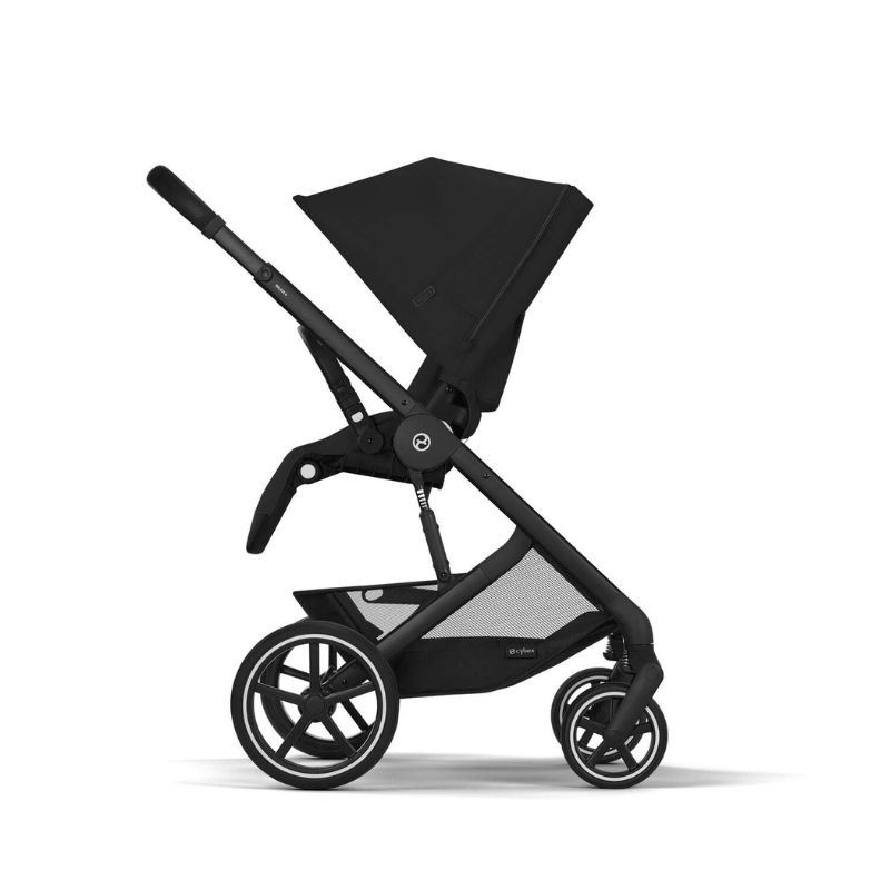 Cybex Balios S Lux BLK Βρεφικό Καρότσι Moon Black | black