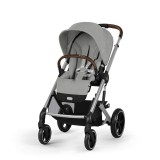 Cybex Balios S Lux SLV Βρεφικό Καρότσι Stone Grey | mid grey