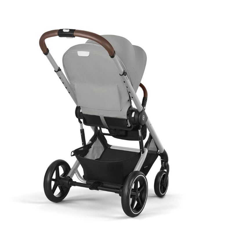 Cybex Balios S Lux Set S Καρότσι, Πορτ Μπεμπέ, Κάθισμα Αυτοκινήτου Cloud G i-Size Plus και Αντάπτορες Stone Grey | mid grey