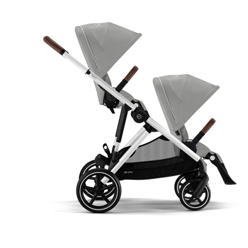 Cybex Gazelle S Βρεφικό Καρότσι Για Δίδυμα SLV Stone Grey | mid grey