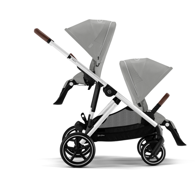 Cybex Gazelle S Βρεφικό Καρότσι Για Δίδυμα SLV Stone Grey | mid grey