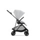 Cybex Melio Carbon B Βρεφικό Σύστημα Μεταφοράς 3-Σε-1 Fog Grey | light grey