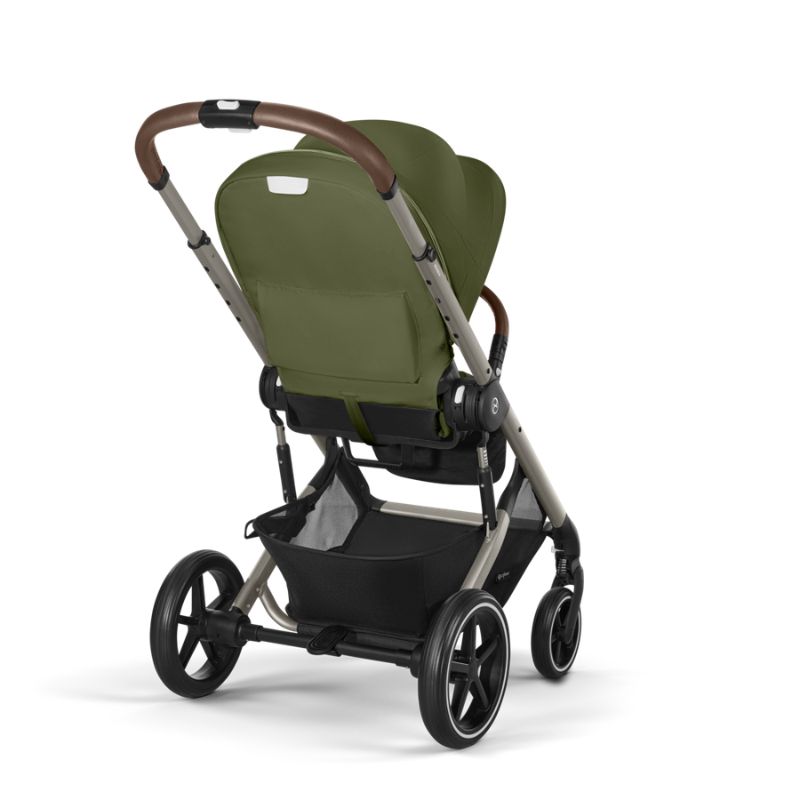 Cybex Balios S Lux Βρεφικό Καρότσι TPE Moss Green | khaki