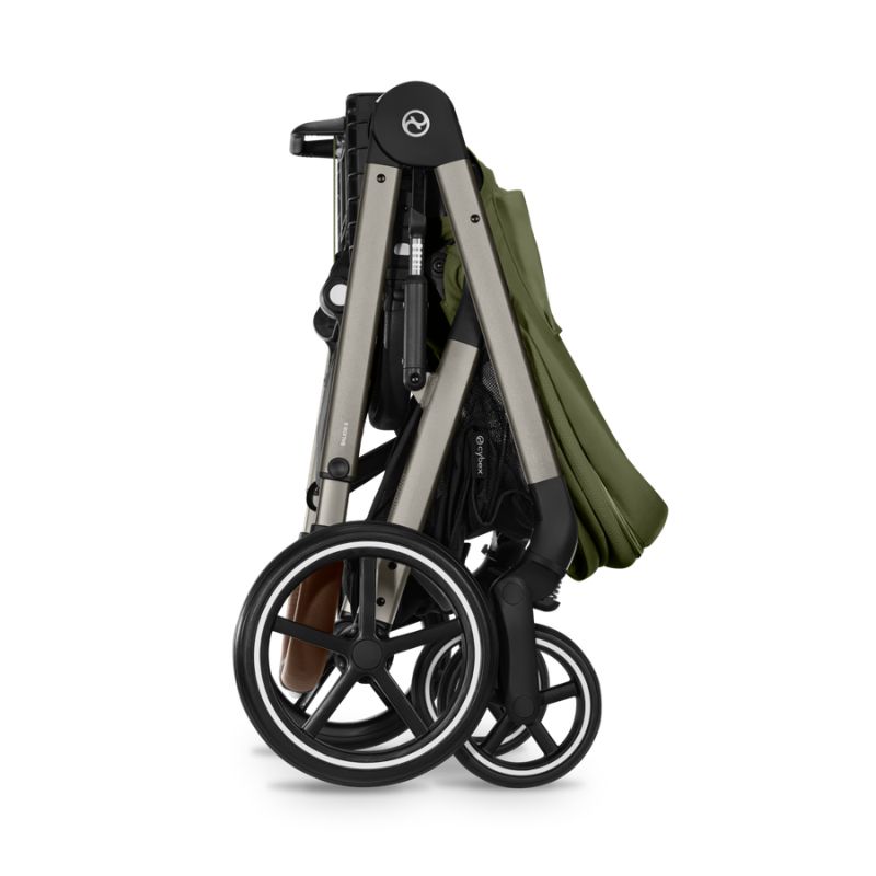 Cybex Balios S Lux Βρεφικό Καρότσι TPE Moss Green | khaki