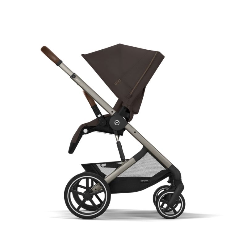 Cybex Balios S Lux Βρεφικό Καρότσι TPE Chocolate Brown | brown