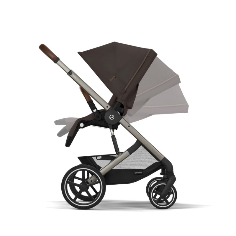 Cybex Balios S Lux Βρεφικό Καρότσι TPE Chocolate Brown | brown