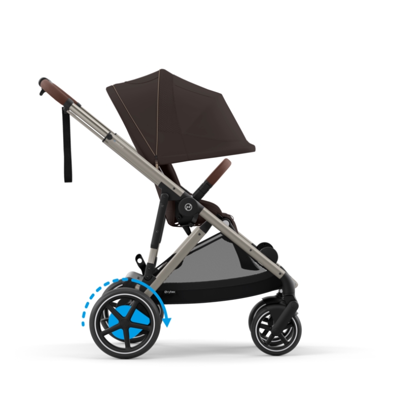 Cybex e-Gazelle S Βρεφικό Καρότσι TPE Chocolate Brown | brown
