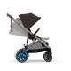 Cybex e-Gazelle S Βρεφικό Καρότσι TPE Chocolate Brown | brown