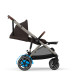 Cybex e-Gazelle S Βρεφικό Καρότσι TPE Chocolate Brown | brown