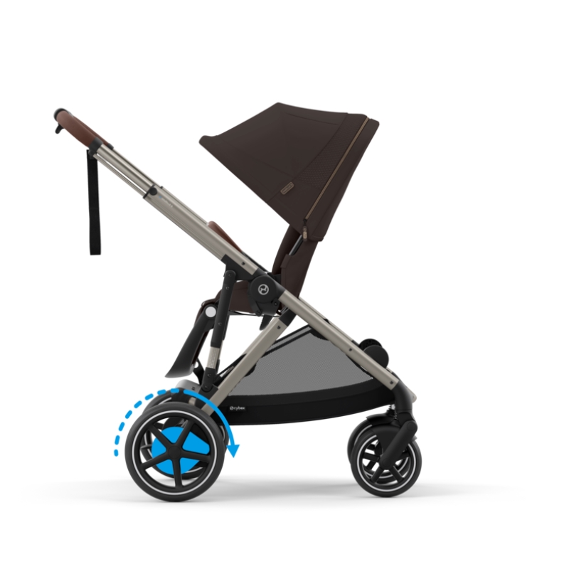 Cybex e-Gazelle S Βρεφικό Καρότσι TPE Chocolate Brown | brown