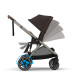 Cybex e-Gazelle S Βρεφικό Καρότσι TPE Chocolate Brown | brown