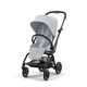 Cybex Eezy S Twist +2 Ελαφρύ Βρεφικό Καρότσι BLK Fog Grey | light grey