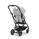 Cybex Eezy S Twist +2 Ελαφρύ Βρεφικό Καρότσι BLK Fog Grey | light grey