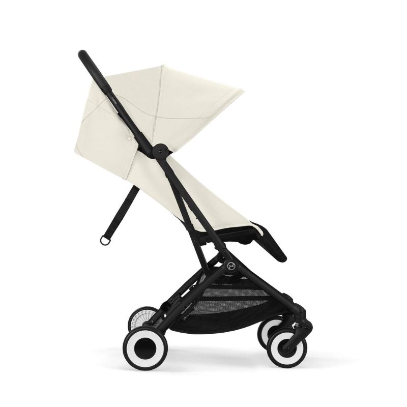Cybex Orfeo Ελαφρύ Βρεφικό Καρότσι BLK Canvas White | light beige