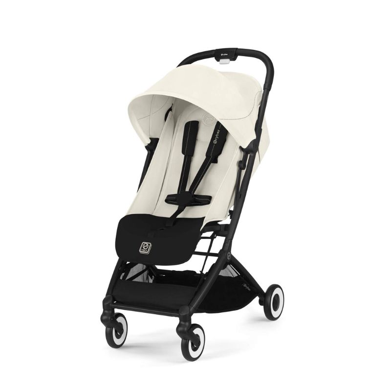 Cybex Orfeo Ελαφρύ Βρεφικό Καρότσι BLK Canvas White | light beige