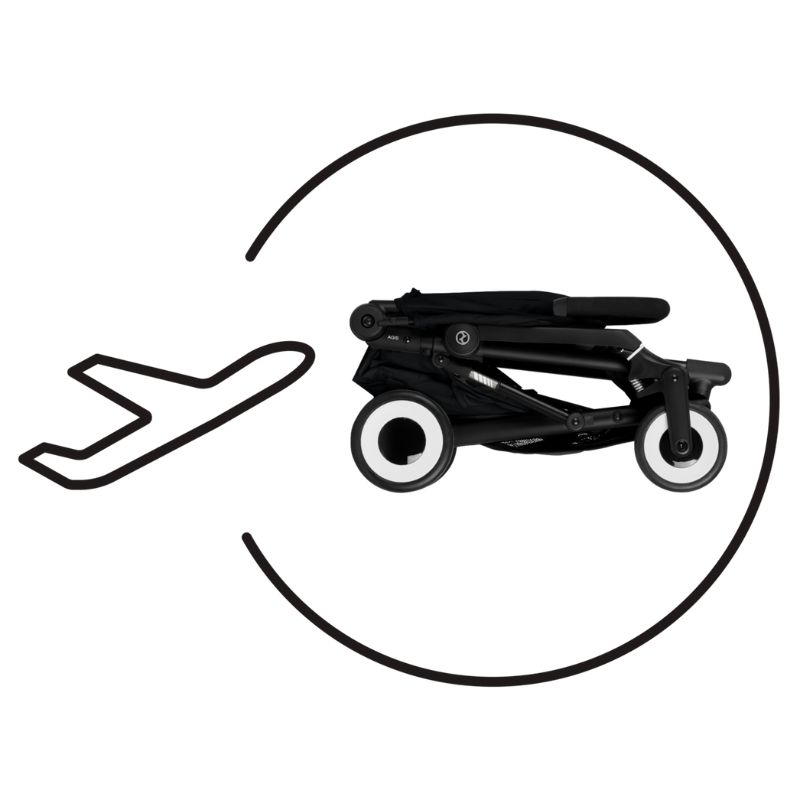 Cybex Agis Ελαφρύ Καρότσι BLK Magic Black | black