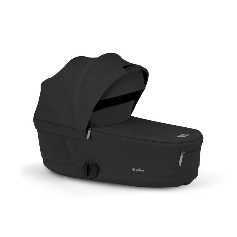 Cybex Priam Comfort Σύστημα Μεταφοράς 2-Σε-1 Με Αναδιπλούμενο Πορτ Μπεμπέ Sepia Black | black Με Σκελετό Rosegold | rosegold