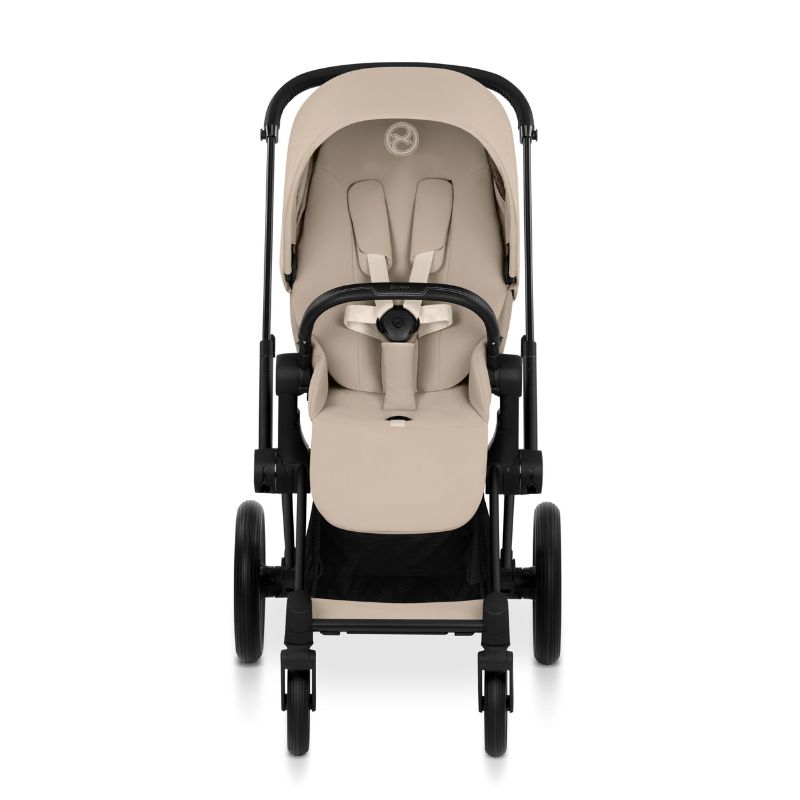 Cybex Priam Comfort Σύστημα Μεταφοράς 2-Σε-1 Με Αναδιπλούμενο Πορτ Μπεμπέ Cozy Beige | beige Με Σκελετό Matt Black | black