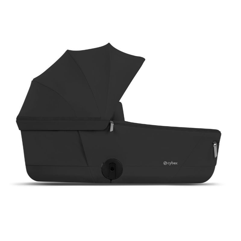 Cybex e-Priam Comfort Σύστημα Μεταφοράς 2-Σε-1 Με Πτυσσόμενο Πορτ Μπεμπέ Sepia Black | black Με Σκελετό Matt Black | black