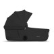 Cybex e-Priam Comfort Σύστημα Μεταφοράς 2-Σε-1 Με Πτυσσόμενο Πορτ Μπεμπέ Sepia Black | black Με Σκελετό Matt Black | black