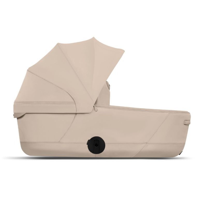 Cybex e-Priam Comfort Σύστημα Μεταφοράς 2-Σε-1 Με Πτυσσόμενο Πορτ Μπεμπέ Cozy Beige | beige Με Σκελετό Matt Black | black