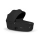 Cybex Mios Comfort Σύστημα Μεταφοράς 2-Σε-1 Με Πτυσσόμενο Πορτ Μπεμπέ Sepia Black | black Με Σκελετό Rosegold | rosegold