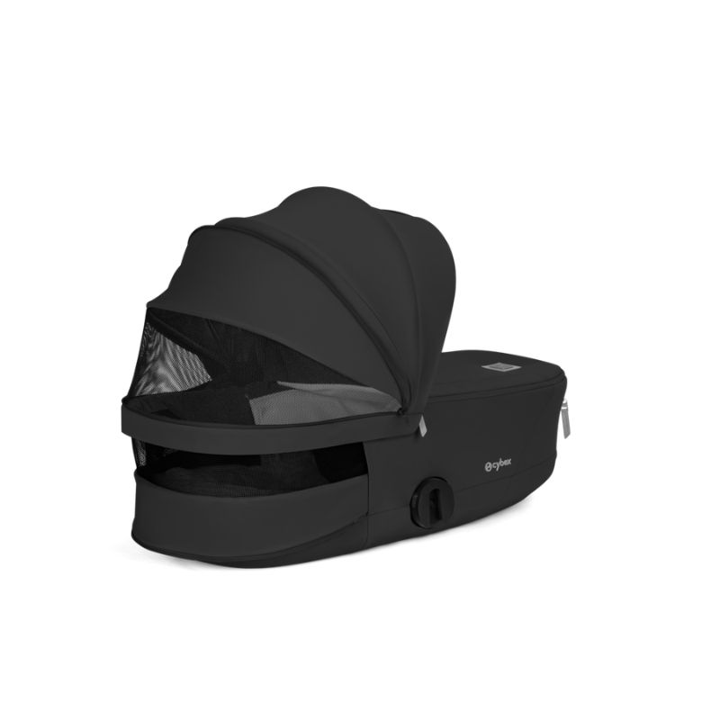 Cybex Mios Comfort Σύστημα Μεταφοράς 2-Σε-1 Με Πτυσσόμενο Πορτ Μπεμπέ Sepia Black | black Με Σκελετό Rosegold | rosegold