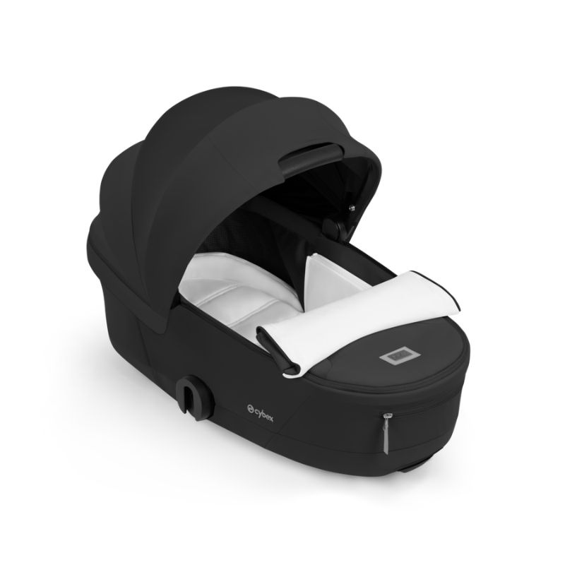 Cybex Mios Comfort Σύστημα Μεταφοράς 2-Σε-1 Με Πτυσσόμενο Πορτ Μπεμπέ Sepia Black | black Με Σκελετό Matt Black | black