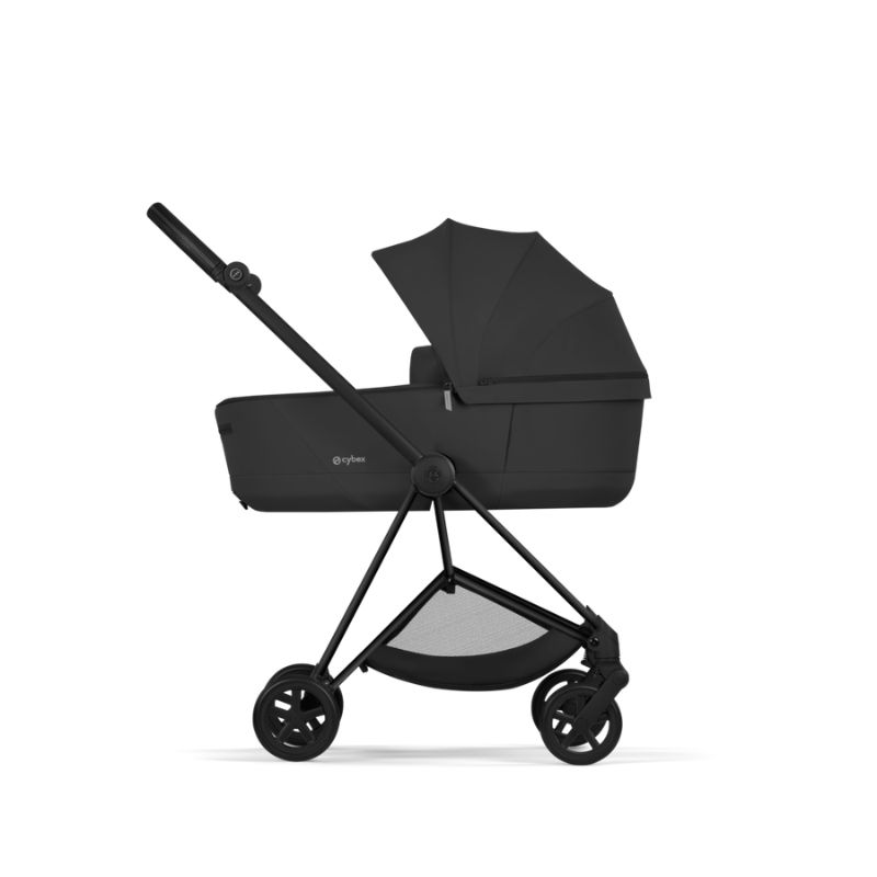 Cybex Mios Comfort Σύστημα Μεταφοράς 2-Σε-1 Με Πτυσσόμενο Πορτ Μπεμπέ Sepia Black | black Με Σκελετό Matt Black | black