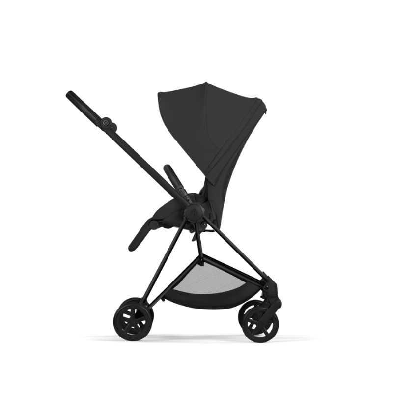 Cybex Mios Comfort Σύστημα Μεταφοράς 2-Σε-1 Με Πτυσσόμενο Πορτ Μπεμπέ Sepia Black | black Με Σκελετό Matt Black | black