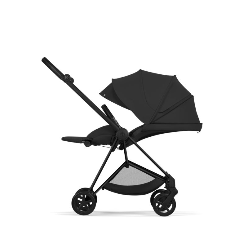 Cybex Mios Comfort Σύστημα Μεταφοράς 2-Σε-1 Με Πτυσσόμενο Πορτ Μπεμπέ Sepia Black | black Με Σκελετό Matt Black | black