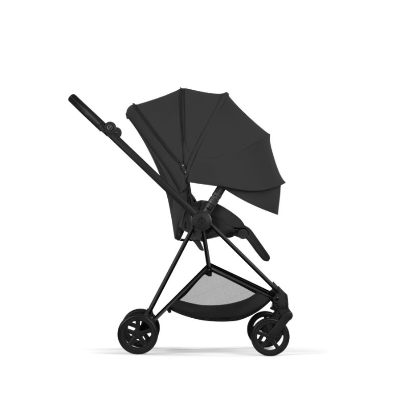 Cybex Mios Comfort Σύστημα Μεταφοράς 2-Σε-1 Με Πτυσσόμενο Πορτ Μπεμπέ Sepia Black | black Με Σκελετό Matt Black | black