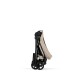 Cybex Mios Comfort Σύστημα Μεταφοράς 2-Σε-1 Με Πτυσσόμενο Πορτ Μπεμπέ Cozy Beige Με Σκελετό Matt Black | black
