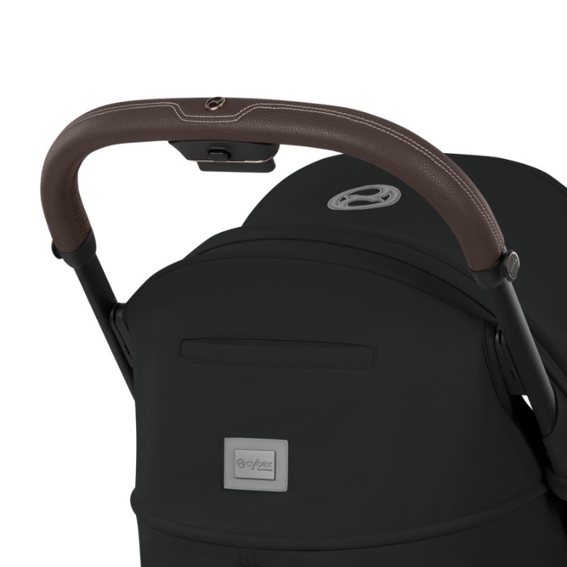 Cybex Coya Comfort Ελαφρύ Βρεφικό Καρότσι Sepia Black | black Με Σκελετό Rosegold | rosegold