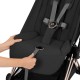 Cybex Coya Comfort Ελαφρύ Βρεφικό Καρότσι Sepia Black | black Με Σκελετό Rosegold | rosegold
