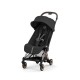 Cybex Coya Comfort Ελαφρύ Βρεφικό Καρότσι Sepia Black | black Με Σκελετό Rosegold | rosegold
