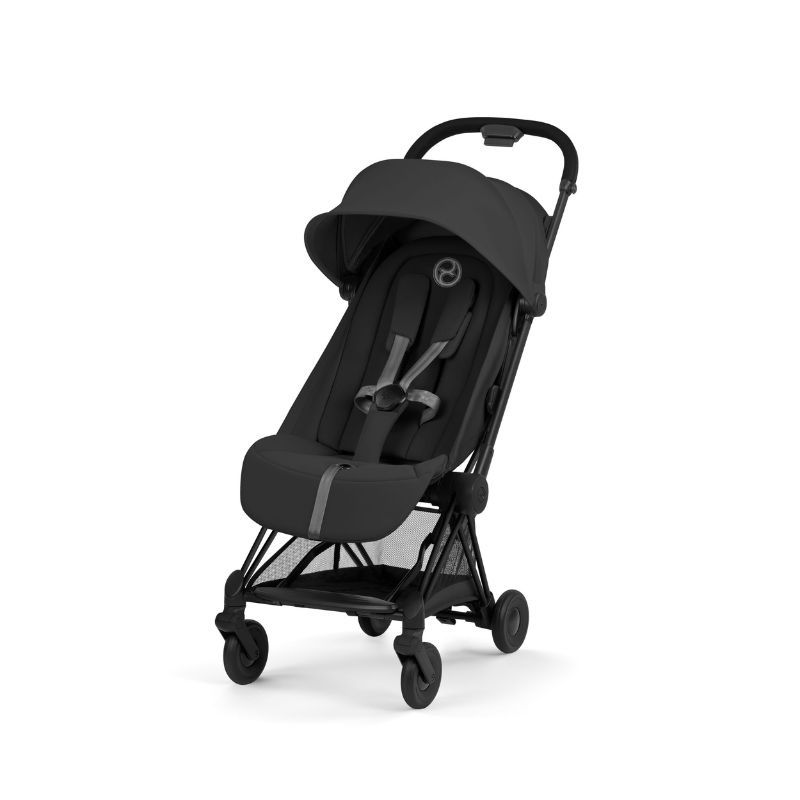 Cybex Coya Comfort Ελαφρύ Βρεφικό Καρότσι Sepia Black | black Με Σκελετό Matt Black | black
