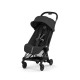 Cybex Coya Comfort Ελαφρύ Βρεφικό Καρότσι Sepia Black | black Με Σκελετό Matt Black | black