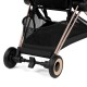 Cybex Coya Comfort Σύστημα Μεταφοράς 2-Σε-1 Με Πτυσσόμενο Πορτ Μπεμπέ Sepia Black | black Με Σκελετό Rosegold | rosegold